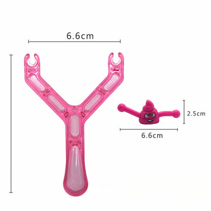 Release of TPR Feces Slingshot Children's Toys
