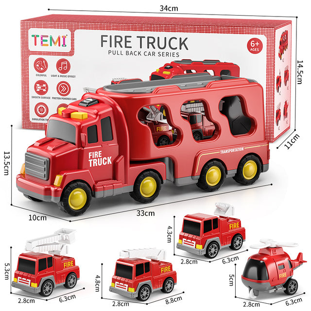 TEMI Diecast Carrier Truck