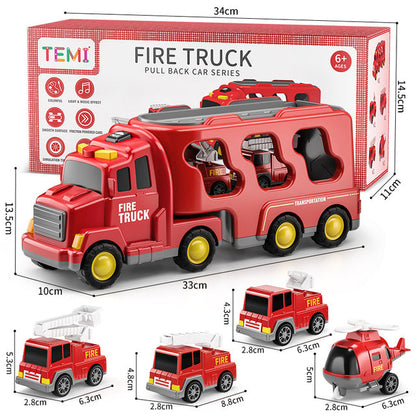 TEMI Diecast Carrier Truck