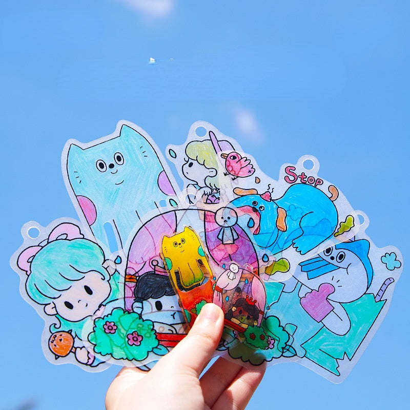 Wholesale DIY Creative Miniature Painting Plastic TOY