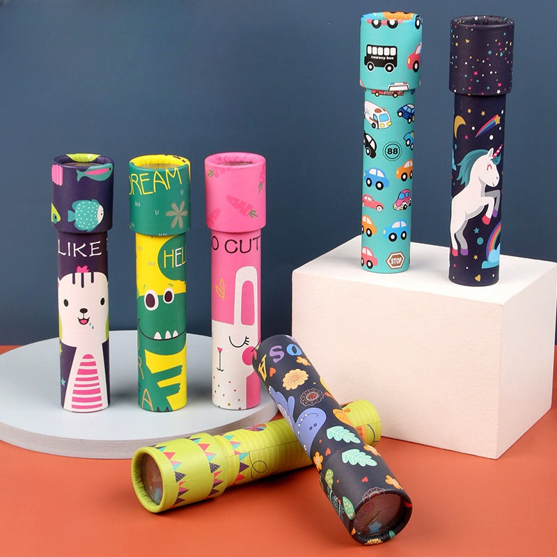 Cartoon Fun Kaleidoscope Paper Toys