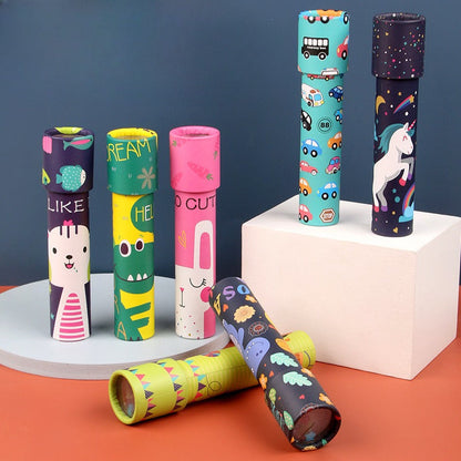 Cartoon Fun Kaleidoscope Paper Toys
