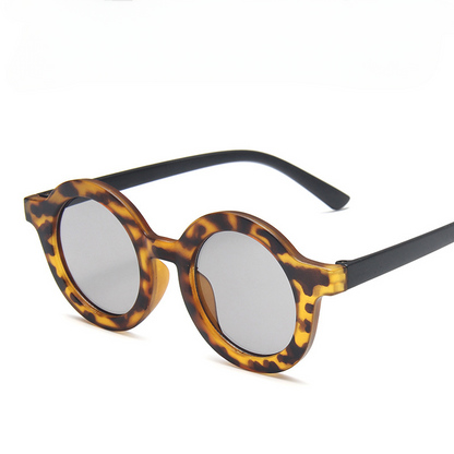 PC Small Round Frame Anti Blue Light Children's Sunglasses