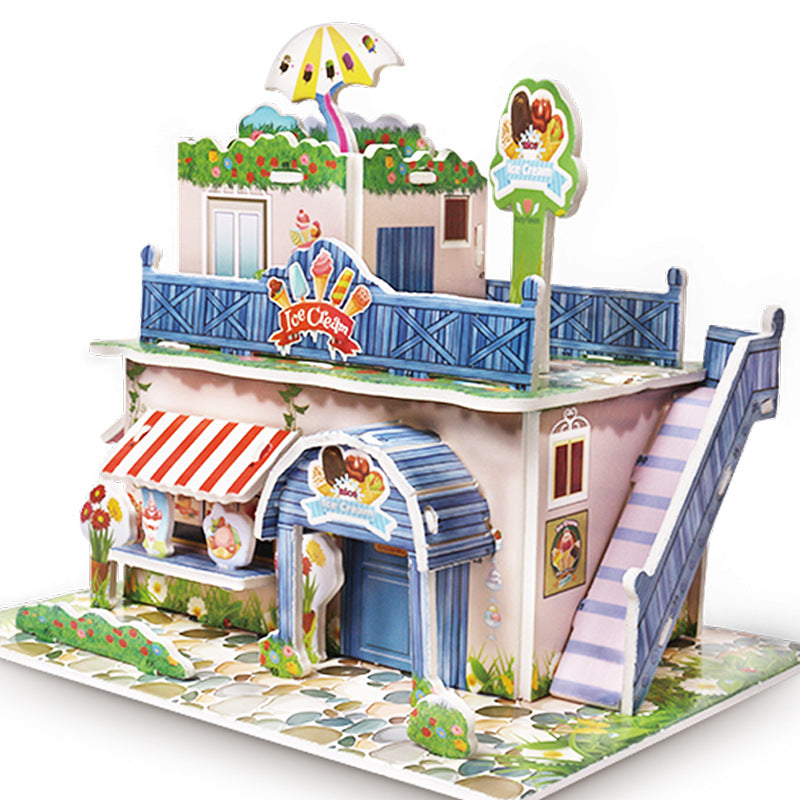 Three-dimensional Paper Puzzle Educational Toys for Kindergarten
