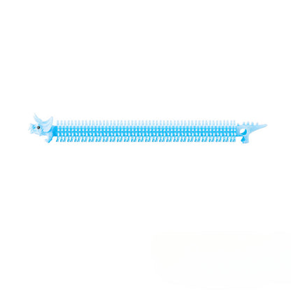 Wholesale Creative TPR Decompression Tension Rope Bracelet Children and Adults Stretch Dinosaur Lala Le Vent Noodles