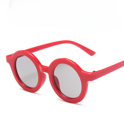 PC Small Round Frame Anti Blue Light Children's Sunglasses