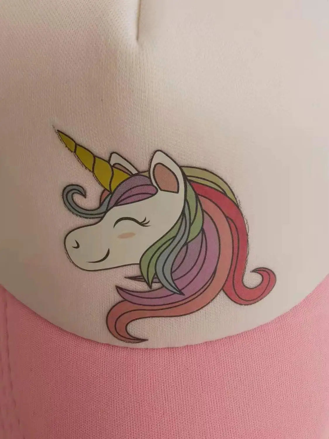 Girls Unicorn Head Hat