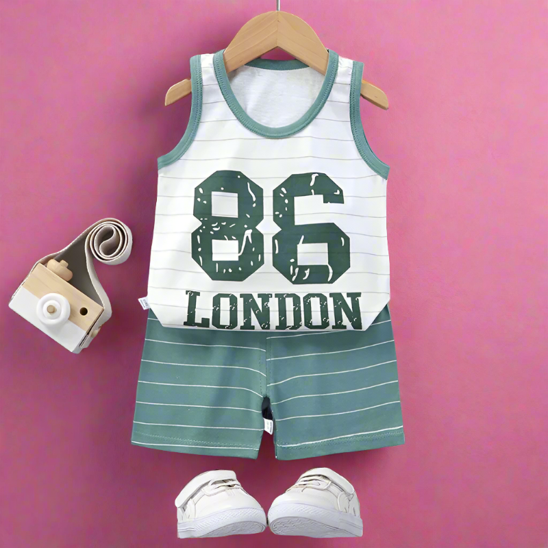 Summer Children's Sports Clothes: Stylish Set