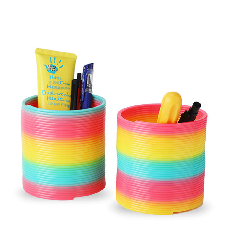 Colorful Folding Rainbow Spring Coil Toy