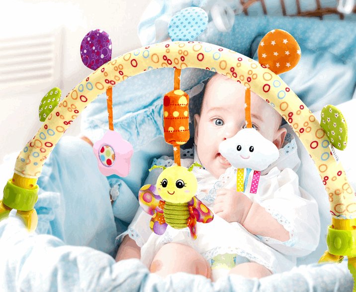 Baby Stroller Rattle Toy