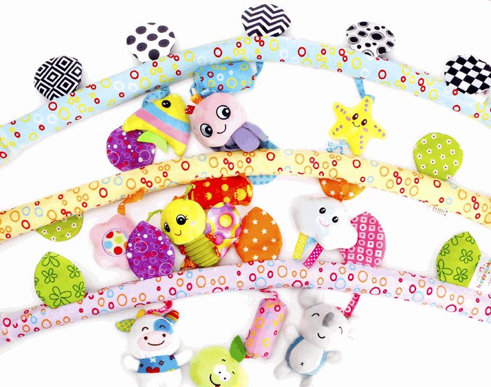 Baby Stroller Rattle Toy