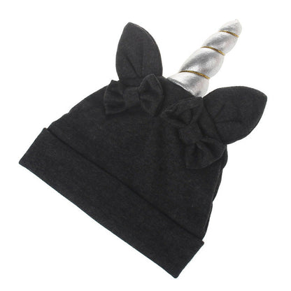 Baby / Toddler Knitted Unicorn Beanie Cap