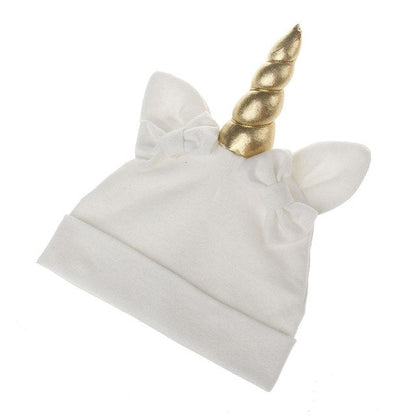 Baby / Toddler Knitted Unicorn Beanie Cap
