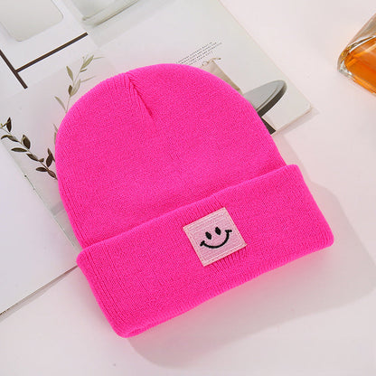Wholesale Acrylic Children's Candy Colored Knitted Hats