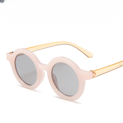PC Small Round Frame Anti Blue Light Children's Sunglasses