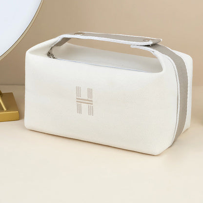 Travel Toiletry Bag Large Capacity Canvas Portable Storage Cosmetic Bag