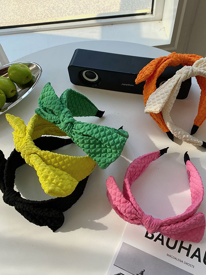 Quilted Cutie Vibrant Knot Headband
