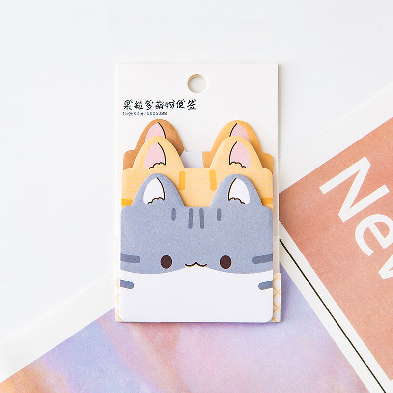 Cartoon Special-shaped Creative Sticky Notes Message Note Paper