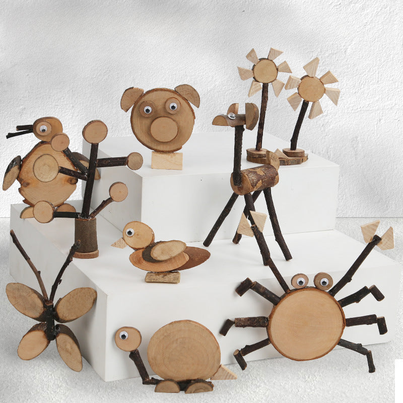 Wholesale of Wooden Gift Boxes, Kindergarten Stock of Wooden Chips