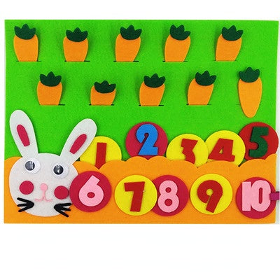 Wholesale Children's Puzzle Figure Cloth TOY