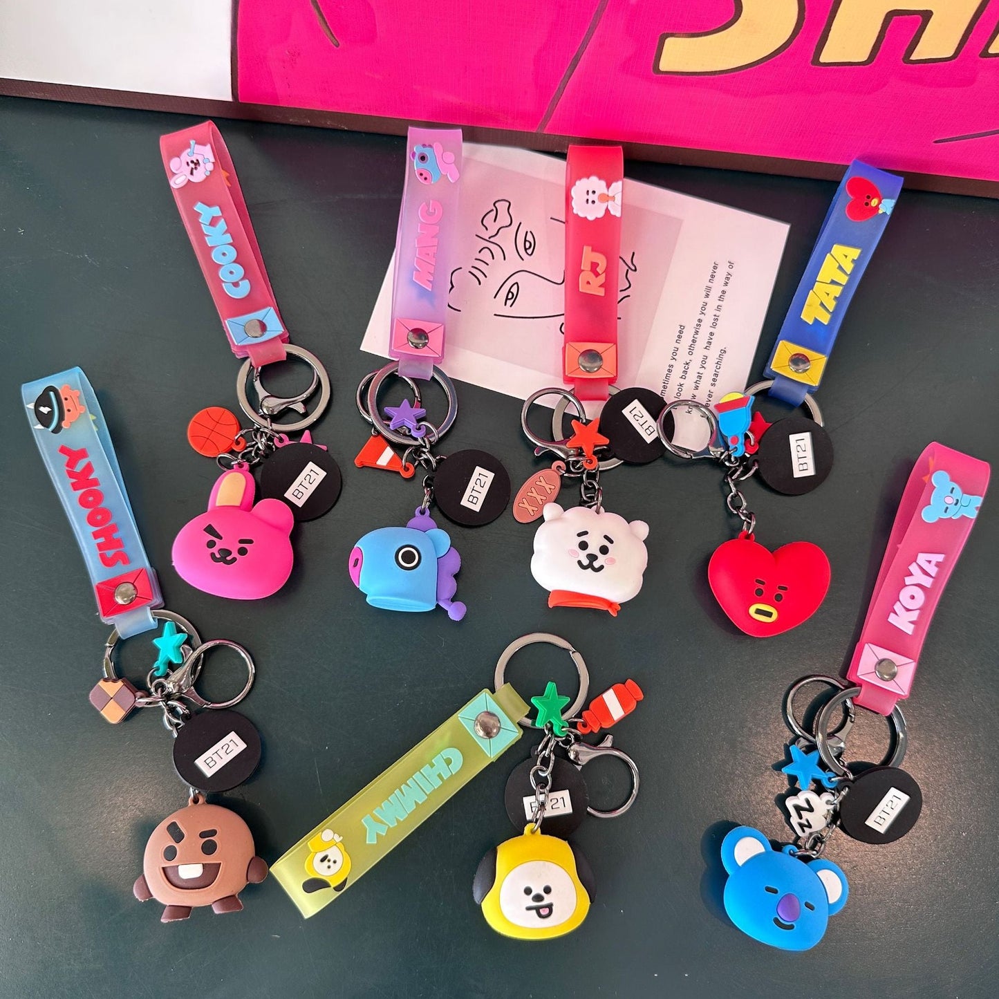 Cartoon Cute PVC Keychain