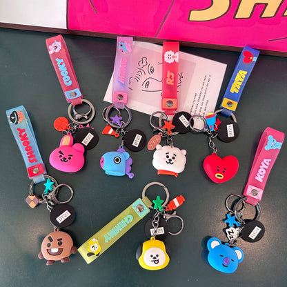 Cartoon Cute PVC Keychain