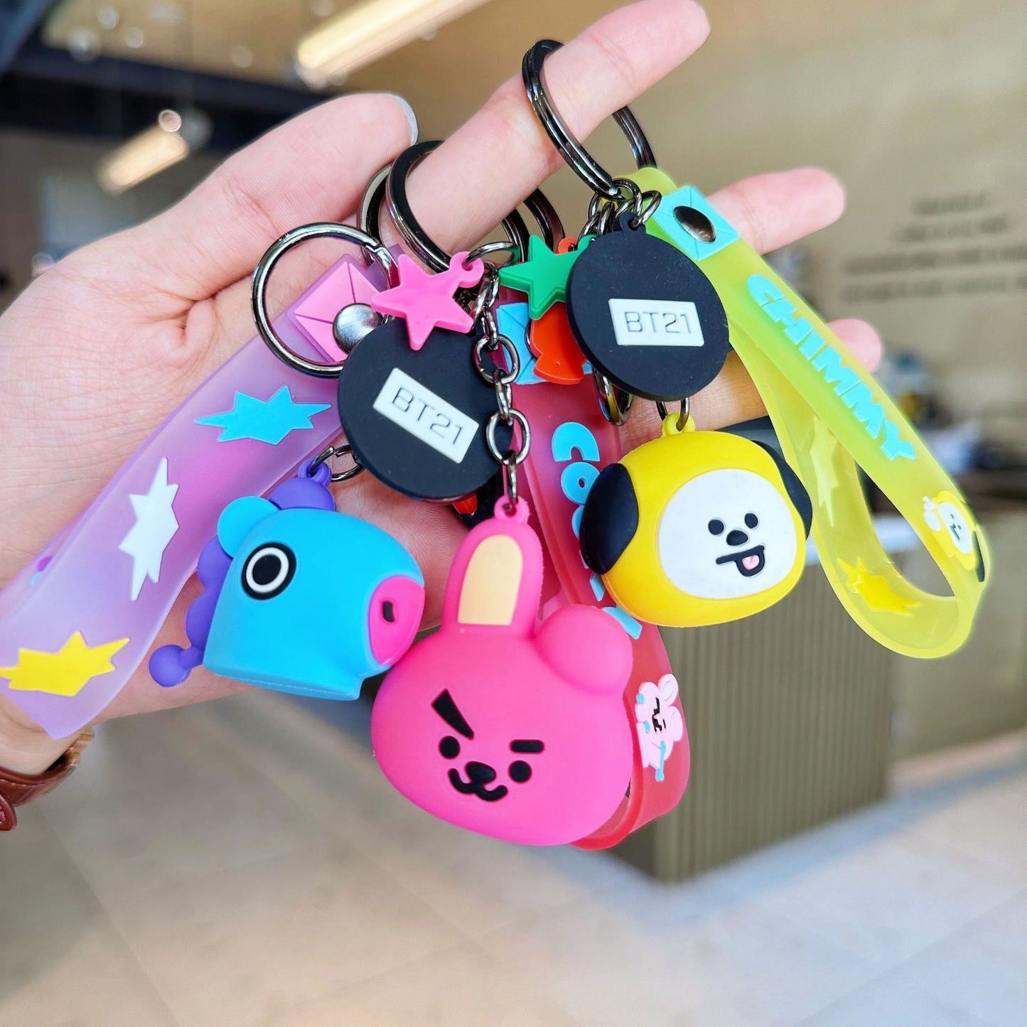 Cartoon Cute PVC Keychain