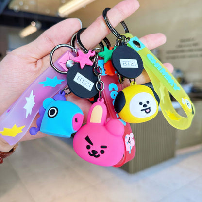 Cartoon Cute PVC Keychain