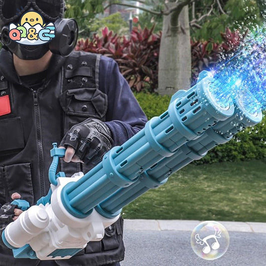 Super Big Double-Tube Bubble Gun Machine