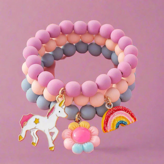 Beaded Unicorn Bracelet Set