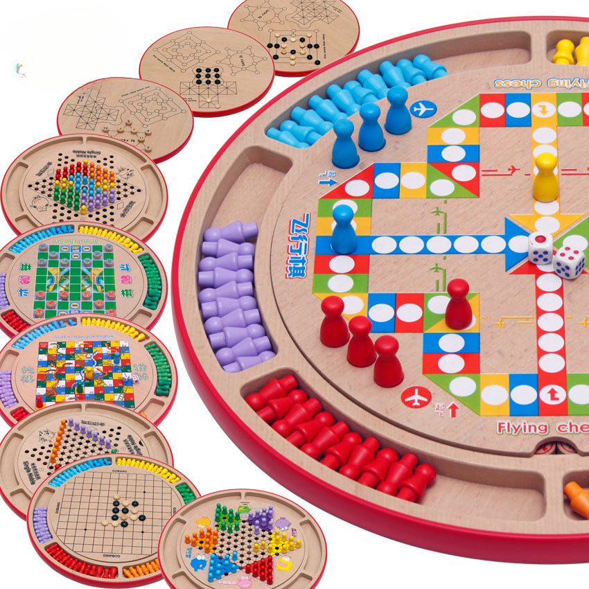 Wholesale of Wooden Puzzle Parent-child Desktop Board Games