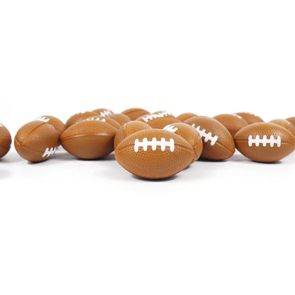 Small Mini PU Football Stress Relief Toys 12pcs