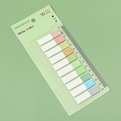 Paper Classification Index Sticker Color PET Fluorescent Sticky