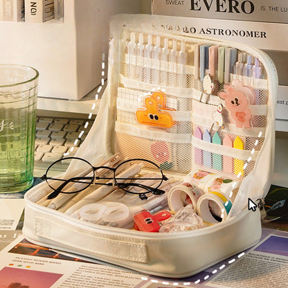 New Capacity Polyester Fiber Pencil Case