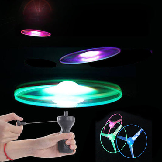 Wholesale 10PCS/PACK Plastic Luminous Bamboo Dragonfly Aircraft