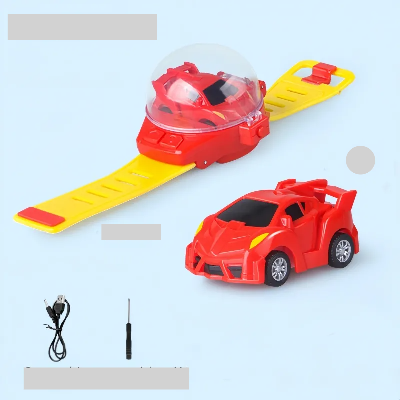 Kids Mini Watch Remote Control Car - USB Charging, Birthday Gift