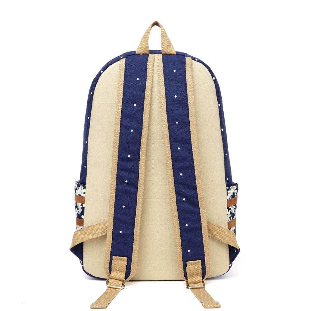 Unicorn Cat Caticorn Canvas Backpack
