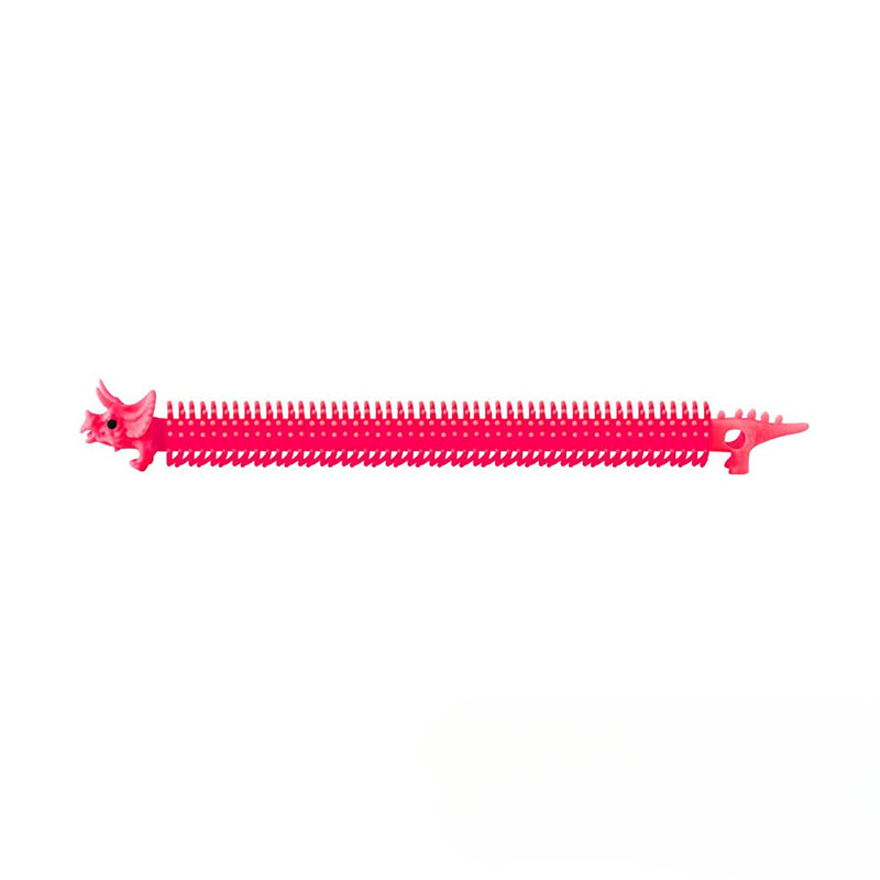 Wholesale Creative TPR Decompression Tension Rope Bracelet Children and Adults Stretch Dinosaur Lala Le Vent Noodles