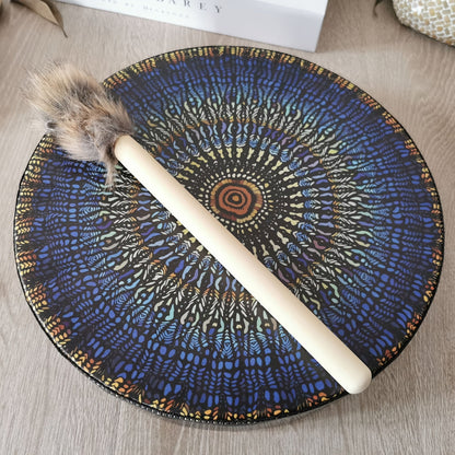 Beautiful Wooden Shaman Drum