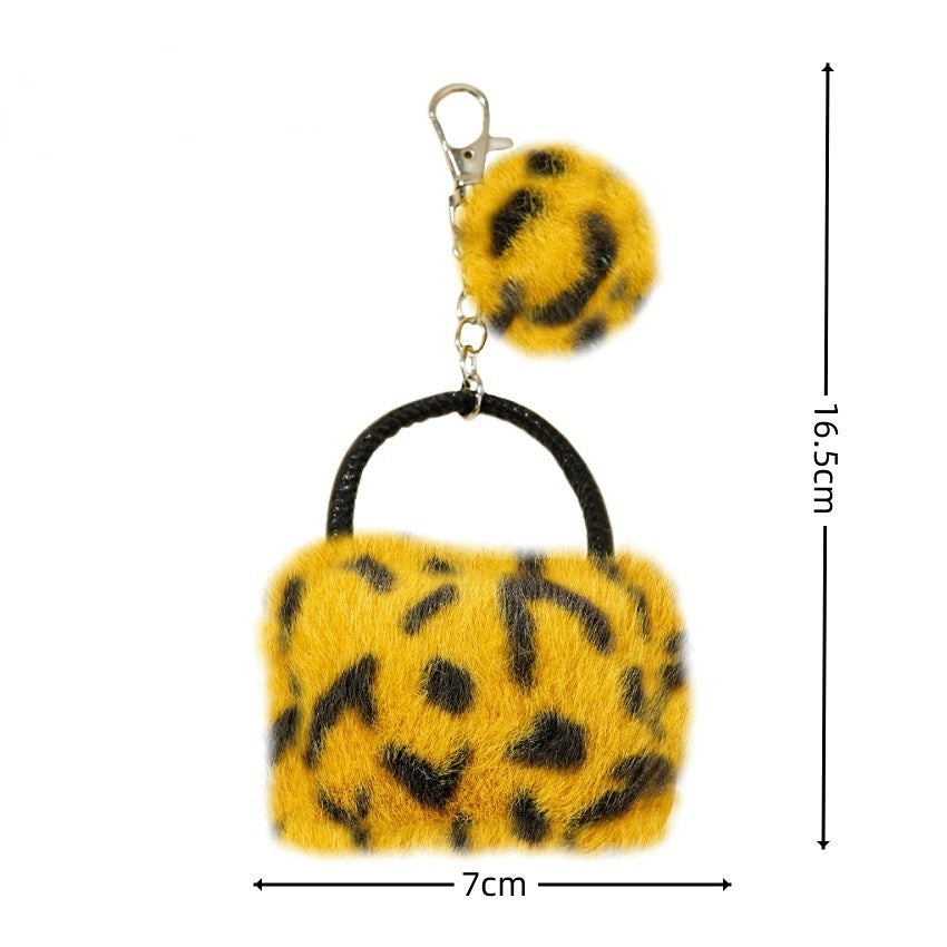Plush Mini Pouch Keychain