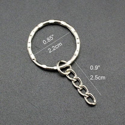 Cute Pink Unicorn Key Chain Ring