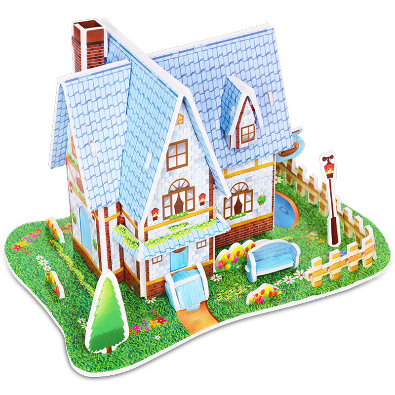 Three-dimensional Paper Puzzle Educational Toys for Kindergarten