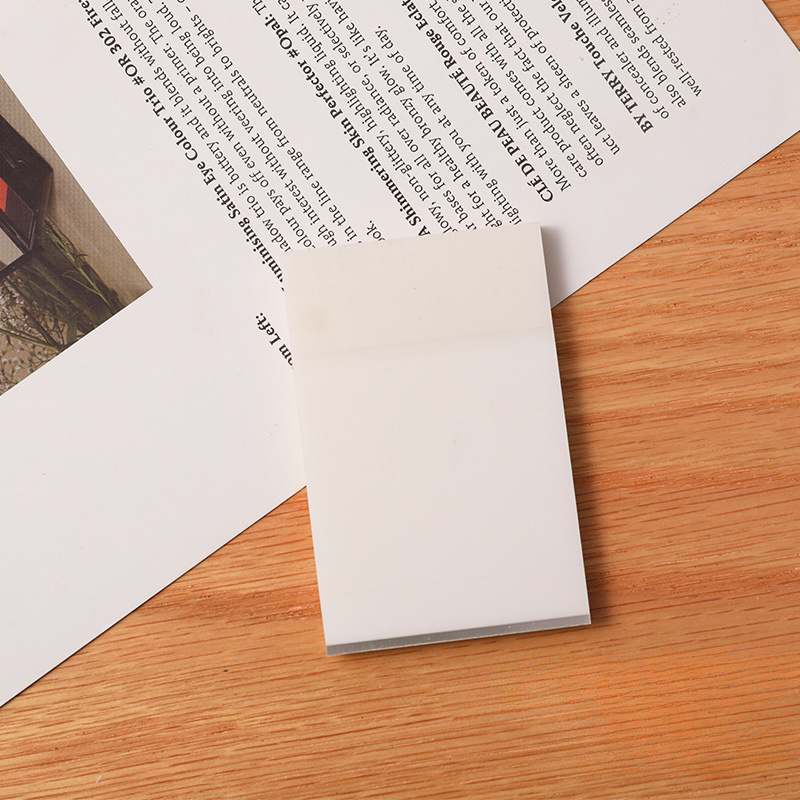 Paper Simple Transparent Post-it Notes