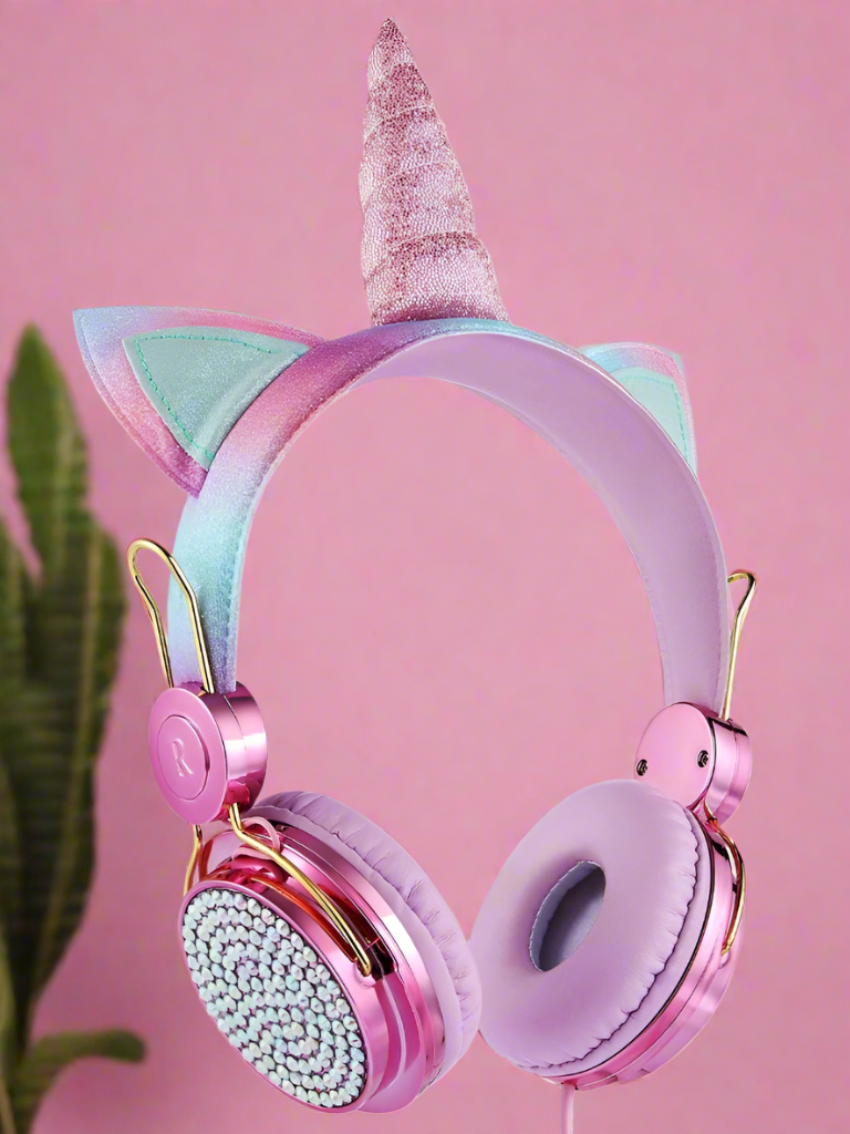 Shimmer Unicorn Beats Wired Headset