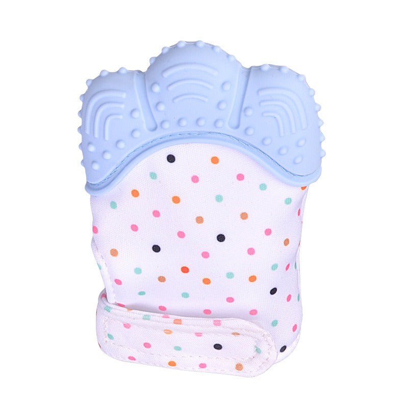 Silicone baby gloves teething supplies
