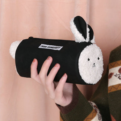 Cute Plush Rabbit Pencil Case
