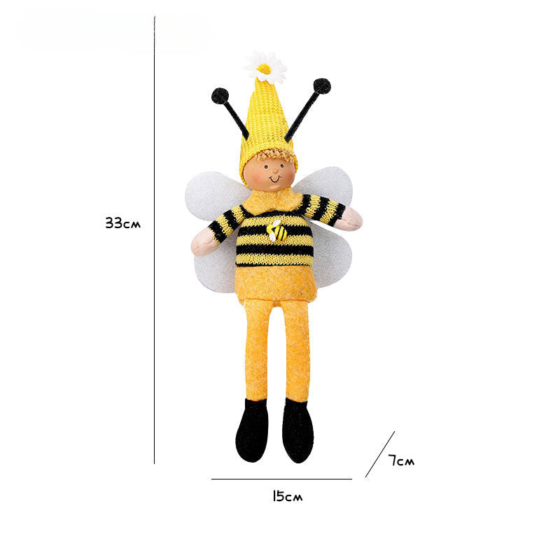 Honey Bee Festival Dwarf Doll Fabric Ornaments
