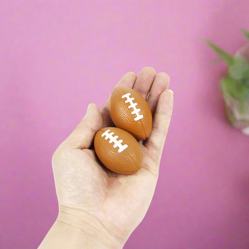 Small Mini PU Football Stress Relief Toys 12pcs