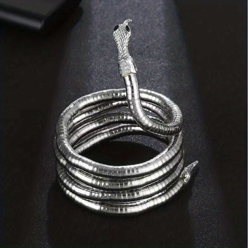 Curious Malleable Long Snake Wrap Collar Halloween