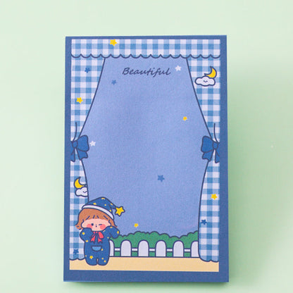 Cute Little Bear Paper Convenience Stickers